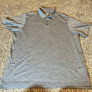 Callaway Mens Opti Dri Golf Polo Shirt Heather‎ Gray 2X Short Sleeve